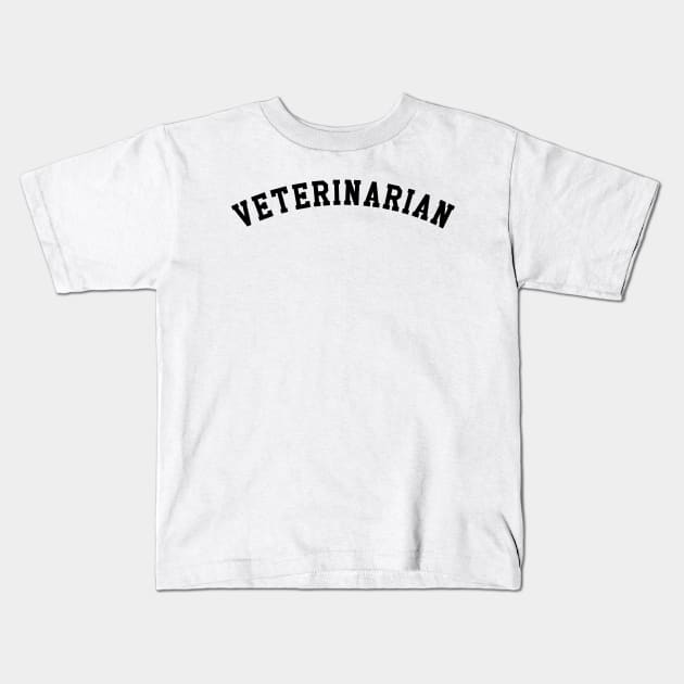 Veterinarian Kids T-Shirt by KC Happy Shop